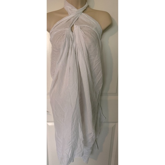 J. Crew Other - J. CREW White Convertible Beach Sarong Dress Small NWT BF183